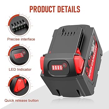 Amazon.com: Stairlie 9.0Ah 18V Battery Replacement for